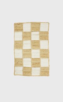 CLEMENTINE CHECKER RUG