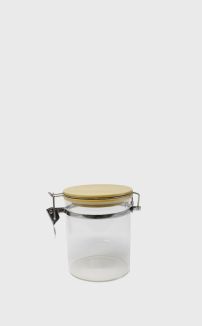 SEALED LID GLASS JAR (SMALL)