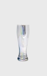 IRIDESCENT BEER GLASS