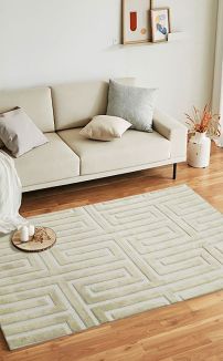 MAZE RUG 4 X 7 FT