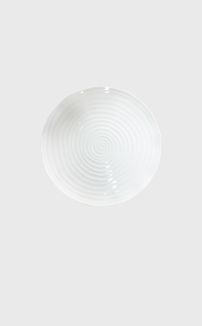 PORCELAIN RIPPLE PLATE