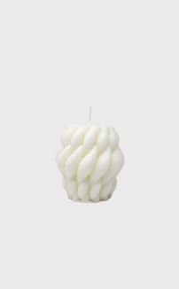 WHITE ROPE CANDLE