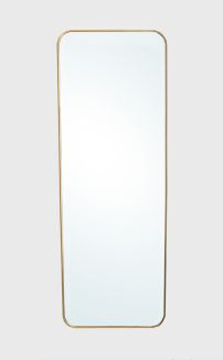 RECTANGLE MIRROR WITH CURVED CORNERS