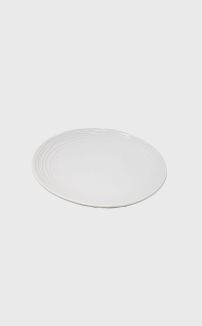 WHITE ROUND 8in PLATE