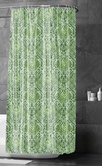 BRILLIANT BATIK SHOWER CURTAIN