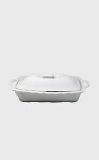 RECTANGULAR SERVING DISH WITH COVER